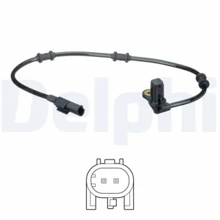 Delphi ABS-Sensor hinten rechts Mercedes M-Klasse W163 SS20593