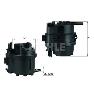 Mahle Kraftstofffilter Citroen Ford Mazda Peugeot Toyota 1,4 KL779