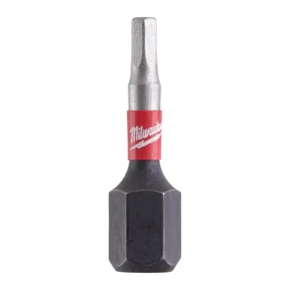 Milwaukee - BIT HEX2,5 25MM SHOCKWAVE, 2 Stück - 4932430893