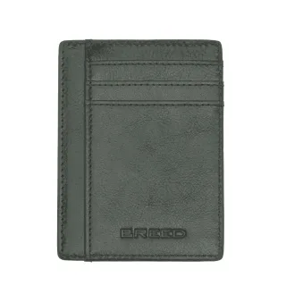 Breed Chase Echtes Leder Brieftasche mit Vorderfach