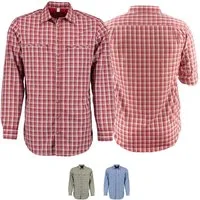 German Wear Outdoorhemd OJ17 Outdoorhemd Regular Fit Haifischkragen Krempelarm