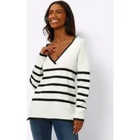 heine Strickpullover Pullover Langarm Feinstrick
