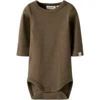 Lil' Atelier Langarmbody NBNGAYO LS SLIM BODY LIL NOOS Baumwollmischung
