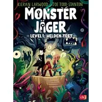 Monsterjäger – Level 1: Helden-Test / Kieran Larwood, Spannende Geschichten mit vielen witzigen Illustrationen für Leseanfänger*innen ab 7 Jahren