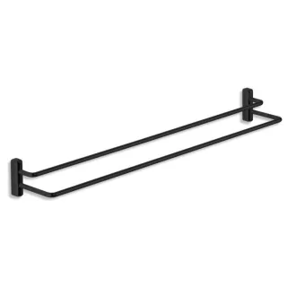 Giese 11832-14 Badetuchhalter Etagere 2-teilig, schwarz matt