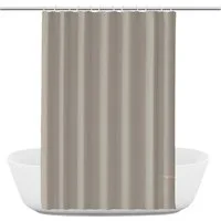 Minicloss Duschvorhang Anti-Schimmel Badezimmervorhang, Wasserdicht und Waschbar Breite 180 cm (1-tlg), Perfekt für Badewanne & Dusche