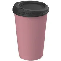 elasto Coffee-to-go-Becher 0,3 L Kaffeebecher mit Deckel robuster Mehrwegbecher, Made in Germany, BPA-frei, Teebecher, Coffee Mug, recycled Becher