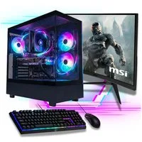 Meinpc Ryzen 7 RTX 5060 Set Gaming-PC-Komplettsystem (27,00", AMD Ryzen 7 5700X, RTX 5060, 32 GB RAM, 500 GB SSD, Gaming, Gamer, RGB)