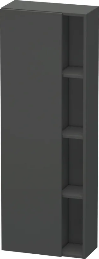 Duravit DuraStyle Hochschrank Graphit Matt 500x240x1400 mm - DS1238L4949 DS1238L4949