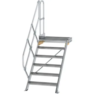 Munk Treppe mit Plattform 45° Stufenbreite 800 mm - 600446