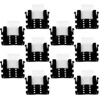 SO-TECH® Montagezubehör 10x Blendenhalterung - für 16 mm Sockelblende Sockelleiste