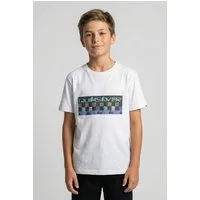 Quiksilver T-Shirt NEXT GEN SHORT SLEEVE Kurzarm-Design, für Kinder von 10 bis 16 Jahren, aus Baumwolle