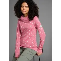 KangaROOS Sweatshirt Langarm mit Daumenlöchern, figurbetonter Schnitt, Schlauchkragen