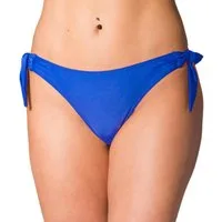 Aquarti Bikini-Hose Aquarti Damen Tanga Bikinihose Seitlich Gebunden Brazilian