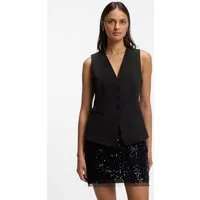 BOSS ORANGE Anzugweste Javesta Premium Damenmode in elastischer Crêpe-Qualität, Slim Fit