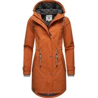 PEAK TIME Regenjacke L60042 stylisch taillierter Regenmantel für Damen