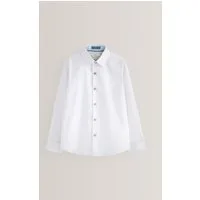 Next Langarmhemd Langarmhemd mit elegantem Besatz (1-tlg)