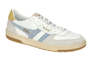 Gola CLB336XE HAWK - Lady?s Damenschuhe Halbschuhe Sneaker wei?/air/pollen
