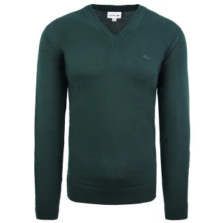 Lacoste Wollmenschengrüner Pullover