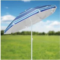Haushalt International Sonnenschirm Sonnenschirm 200cm mit UV50+ mit Kippmechanismus