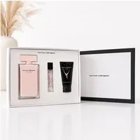 narciso rodriguez Eau de Parfum For Her Damen Geschenkset EDP 100ml + 10ml + Body Lotion 50ml