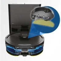 Shark Saugroboter mit Wischfunktion RV2620WAEU Matrix Plus 2-in-1, 650 W, Wischen & Saugen mit automatischem Entleerungssystem