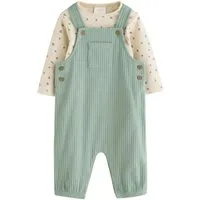 Next Body & Hose Baby Bodysuit und Jersey-Latzhose im Set (2-tlg)