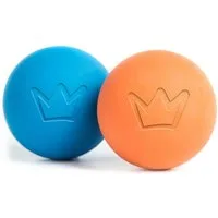 Rudelkönig Tierball Hundeball aus Naturkautschuk, Robustes Hundespielzeug, Naturkautschuk, (2-tlg) Nahezu unzerstörbares Hundespielzeug, Ball mit 6,5cm Ø