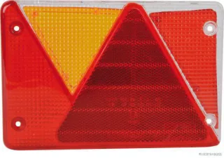 HERTH&BUSS Lichtscheibe, Heckleuchte, links, Dreieckrückstrahler - 83832150