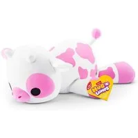 ZURU Plüschfigur ZURU 14904B - Hug A Lumps Kuh Clover in Pink-Weiß 35 cm - Kuscheltier