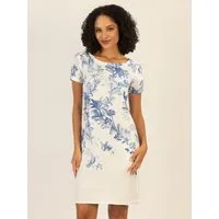 mint & mia Sommerkleid mit Rundhalsausschnitt