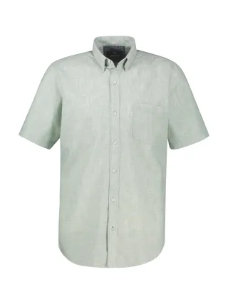 LERROS - BUTTON DOWN bay green - Gr. - M