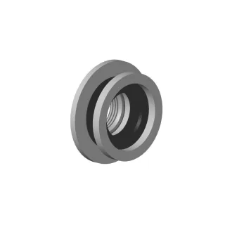 Dornbracht Befestigung mit Dichtungen Ersatzteile 04231001088 D. 53 x 27 mm, 1/2" 0423100108890