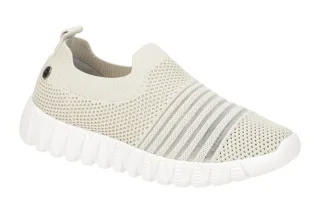 Bernie Mev. BM94 155 WYLIE Beige Damenschuhe Slipper Memory Foam Fu?bett
