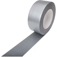 Scorprotect® Klebeband Gewebeklebeband silbergrau Panzertape Gaffaband Panzerband 48mm x 50m