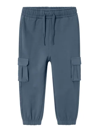 NAME IT - NMMNEIL NREG SWEAT PANT BRU bering sea - Gr. - 116