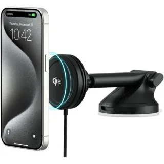 iOttie Velox Qi2 Wireless MagSafe Dash + Windshield Mount