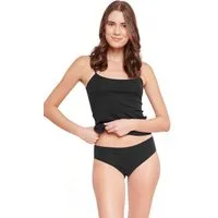 LouAnne Taillenslip 3-er Pack Hüftslip Biobaumwolle (3-St., 3er-Pack) bequemes Allltags-Basic aus seidenweicher Bio-Baumwolle