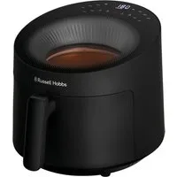 RUSSELL HOBBS Heißluftfritteuse SatisFryPanoramic AirFryer(27420-56), 1500 W, mit Sichtfenster, 10 Programme., wenig oder kein Öl erforderlich