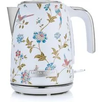 VQ Wasserkocher Laura Ashley Wasserkocher 1,7L, 2200W, kabellos – Elveden White VQ, 1.7 l, 2200 W