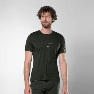 SALEWA - Eagle Eitd Merino T-Shirt Herren - Grün (Gr.46)