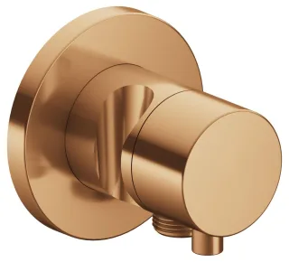 Keuco 3-Wege Ab-u.Umstellv.IXMO Comf.59549, Schlauchansch./Brauseh.,rund,Bronze geb., 59549031201 59549031201