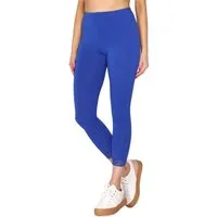 Merry Style Leggings Damen 7/8 Hose mit Spitze MS10-342 (1-tlg) aus Viskose
