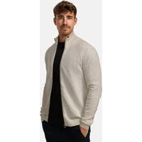 Kronstadt Strickjacke Herren KSCarlo Herrenstrickjacke Fein-Strickjacke mit Stehkragen