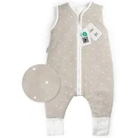 Ehrenkind Babyschlafsack Sommer Schlafsack mit Füßen, Bio-Baumwolle, 1 TOG (Standard by OEKO-TEX, 100% Bio-Baumwolle, Sommerschlafsack mit Beinen, 1.0 TOG), Schlafsack Baby, Baby Schlafsack