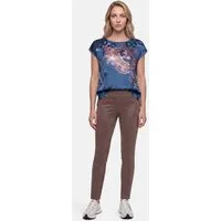 Betty Barclay Lederimitathose Damen mit elastischem Bund