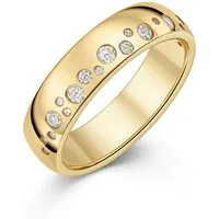 Firetti Fingerring Schmuck Geschenk Silber 925 Damenring Ring Sternenhimmel, mit Zirkonia (synth)