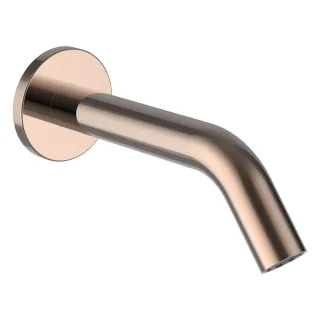 LAUFEN Wanneneinlauf Kartell LAUFEN Festauslauf Ausladung 175mm PVD Roségold H3713300820601