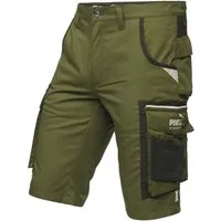 PUMA Workwear Arbeitsshorts PRECISION X - kurze Arbeitshose Herren - Bequeme Passform Robustes und flexibles Material mit Reflektoren - Praktische Taschen