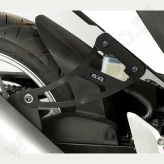 R&amp;G Auspuffhalter für Honda CBR 250 R Baujahr 2011-2015 Aluminium schwarz